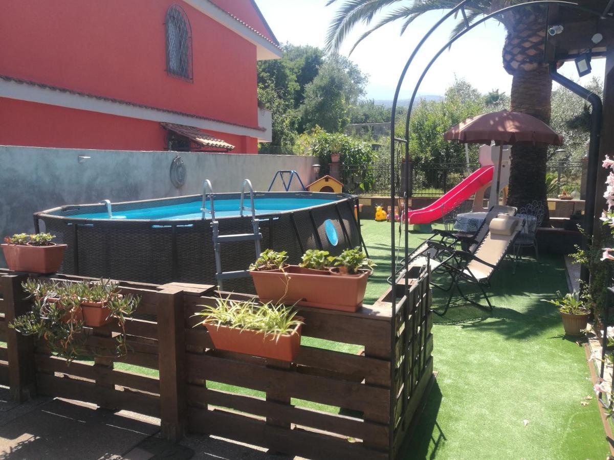 Casa Vacanza Tra Etna E Taormina Villa Ginevra بيديمونتي إتنيو المظهر الخارجي الصورة